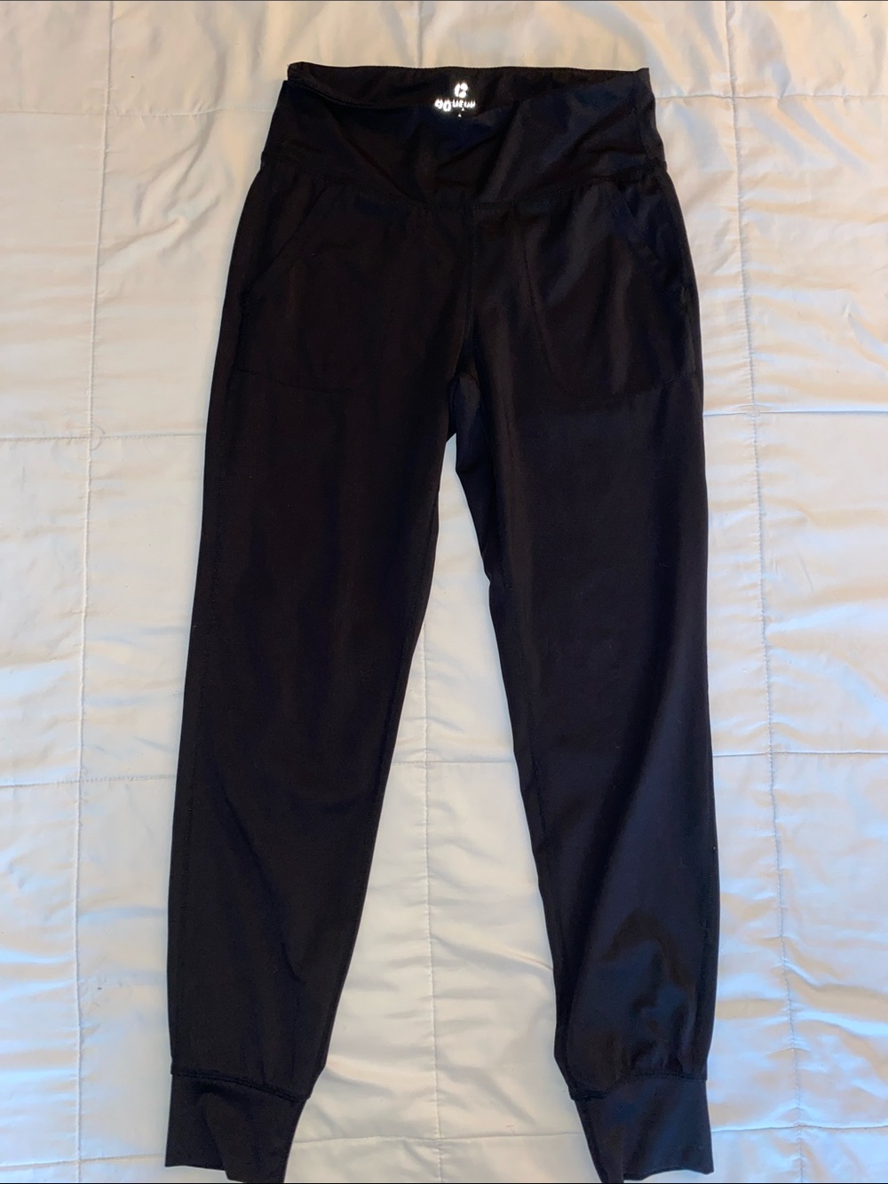 90 Degree By Reflex Black Women's Jogger Sweatpants